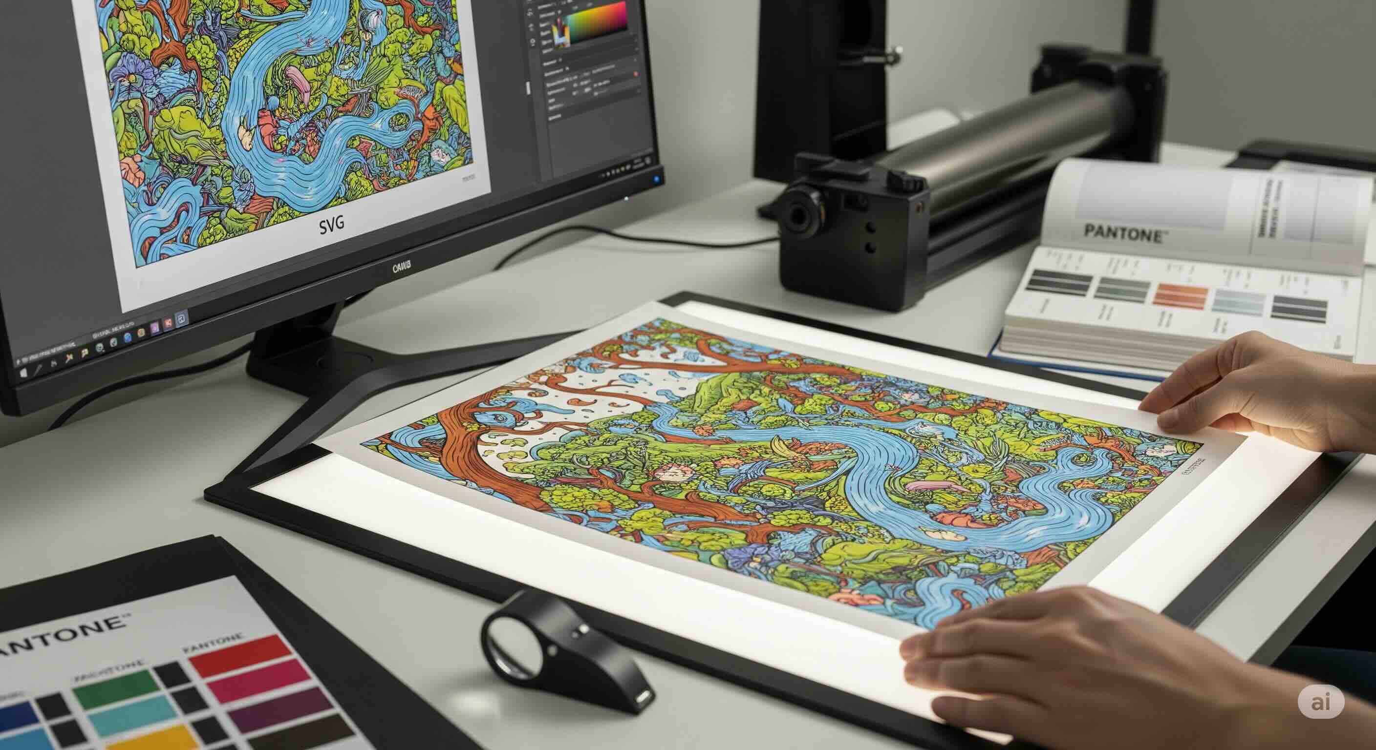 How to Convert SVG to PNG for High-Quality T-Shirts, Posters & Physical Prints