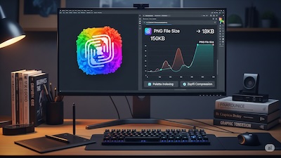 The 20KB PNG Challenge: Advanced Compression for SVG-Icon Conversions