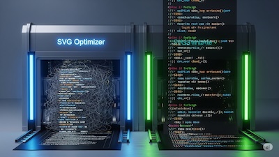 How to Clean SVG Code Before Converting to PNG for Sharper Images